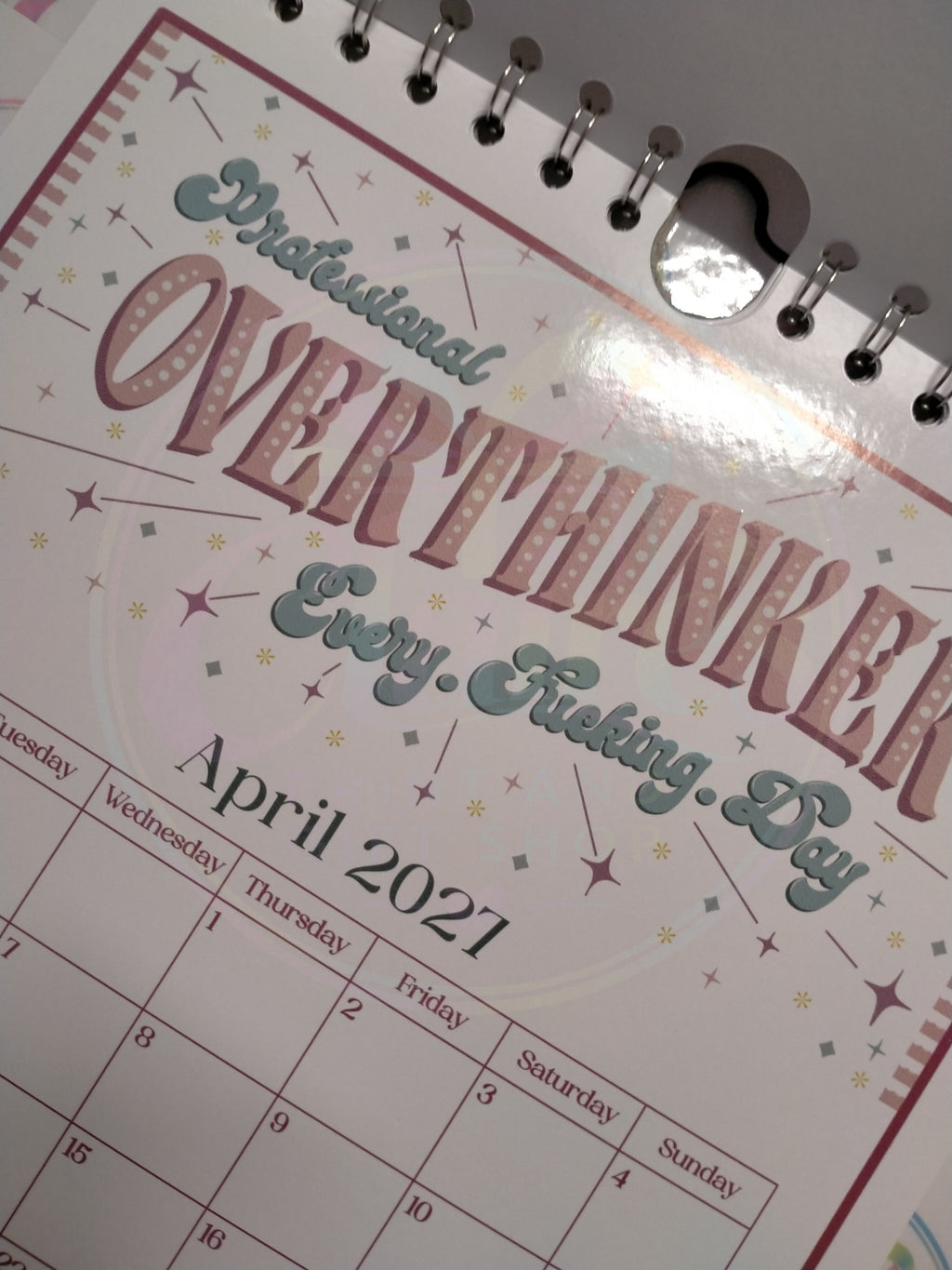 Another Year Of Fuckery 2027 A4 Calendar
