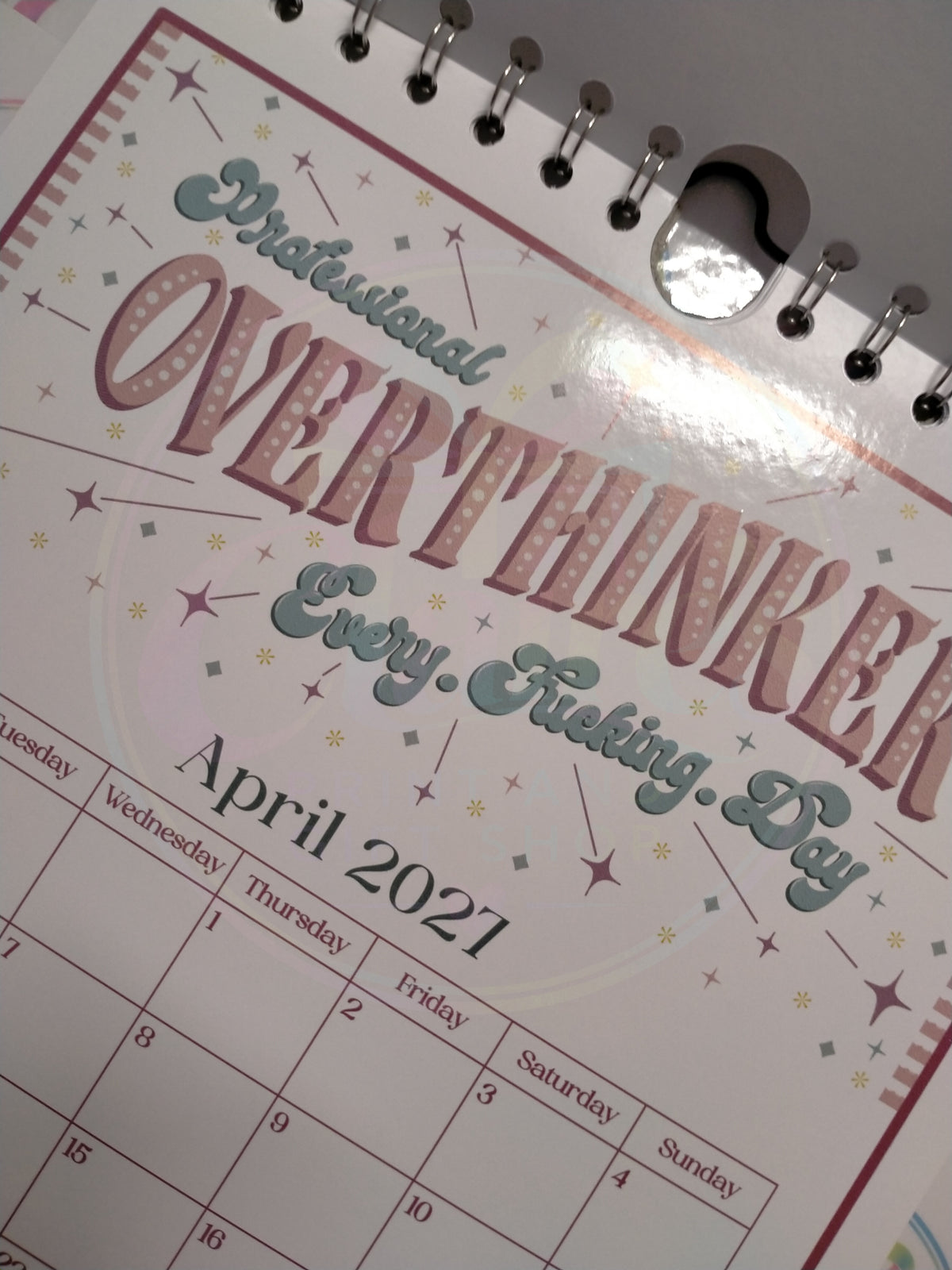 Another Year Of Fuckery 2027 A4 Calendar