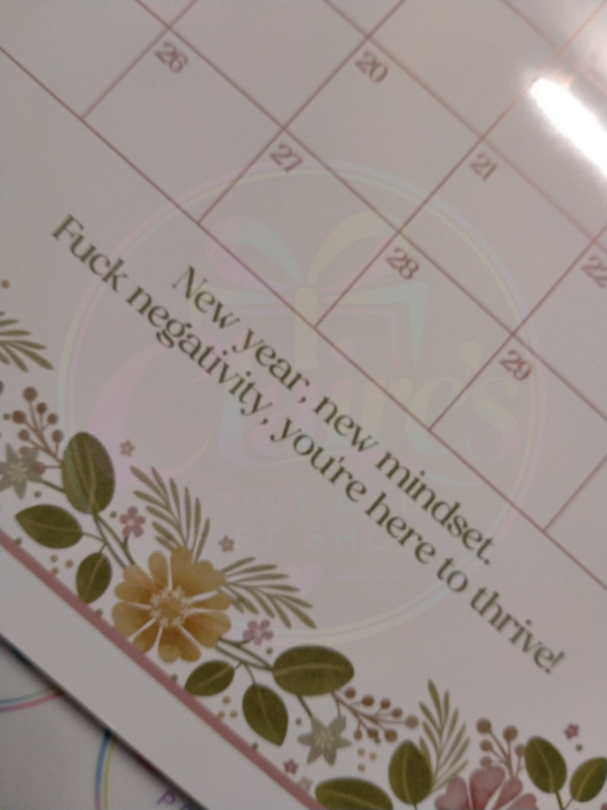 Another Year Of Fuckery 2027 A4 Calendar