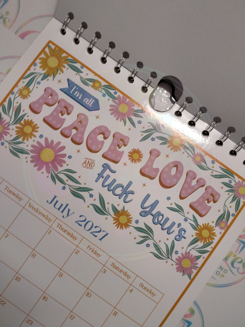 Another Year Of Fuckery 2027 A4 Calendar