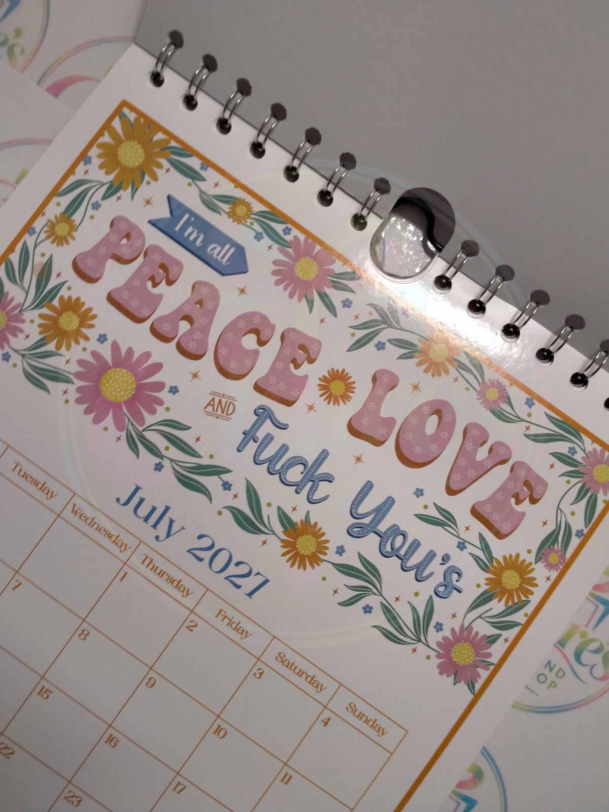 Another Year Of Fuckery 2027 A4 Calendar
