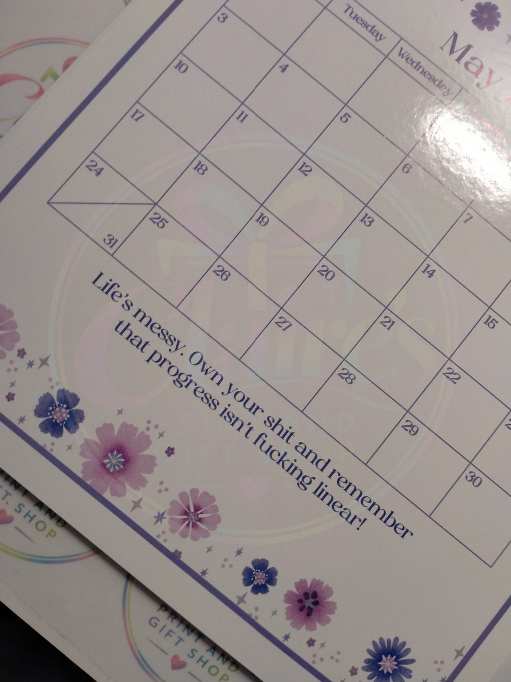Another Year Of Fuckery 2027 A4 Calendar