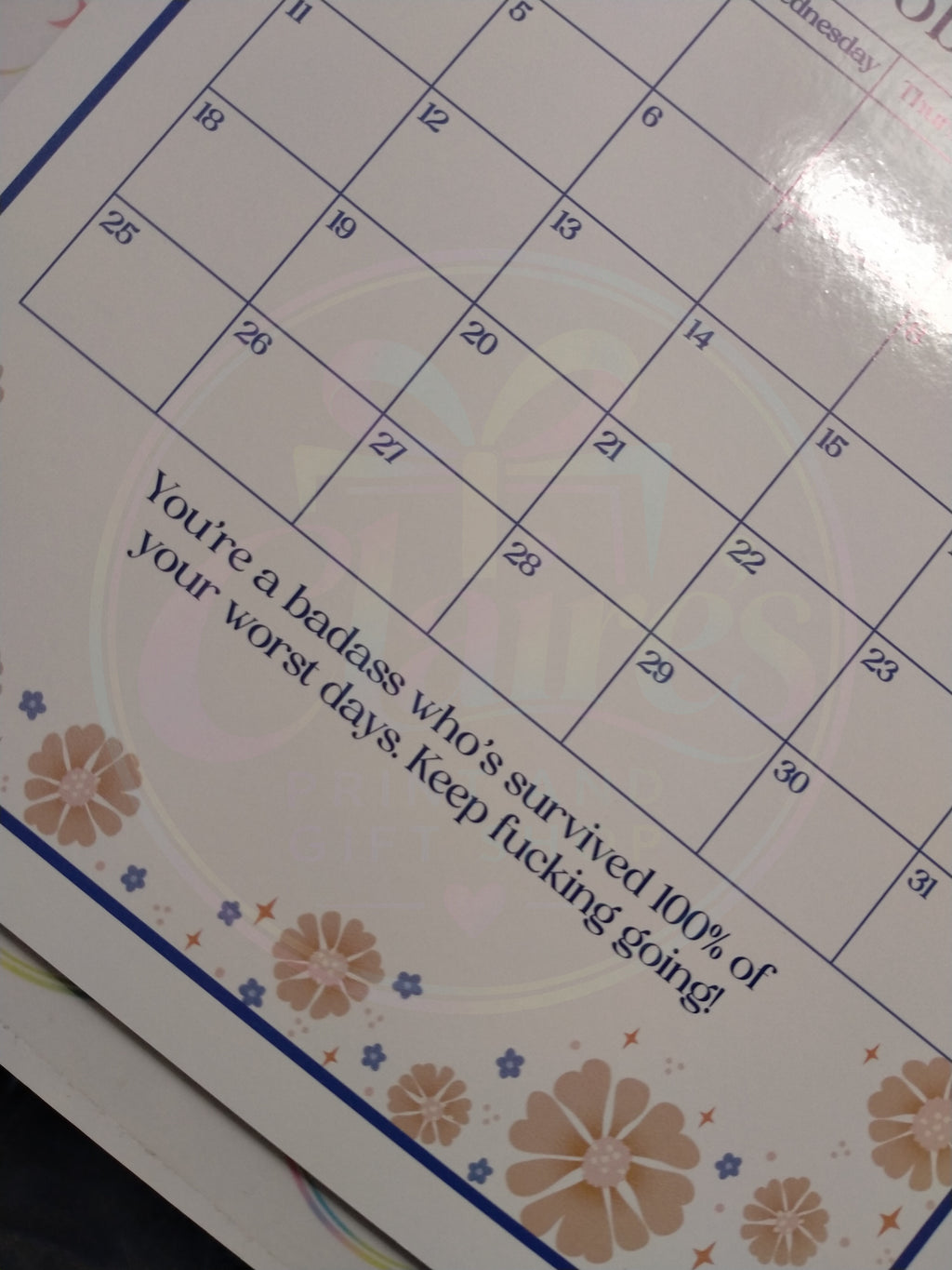 Another Year Of Fuckery 2027 A4 Calendar