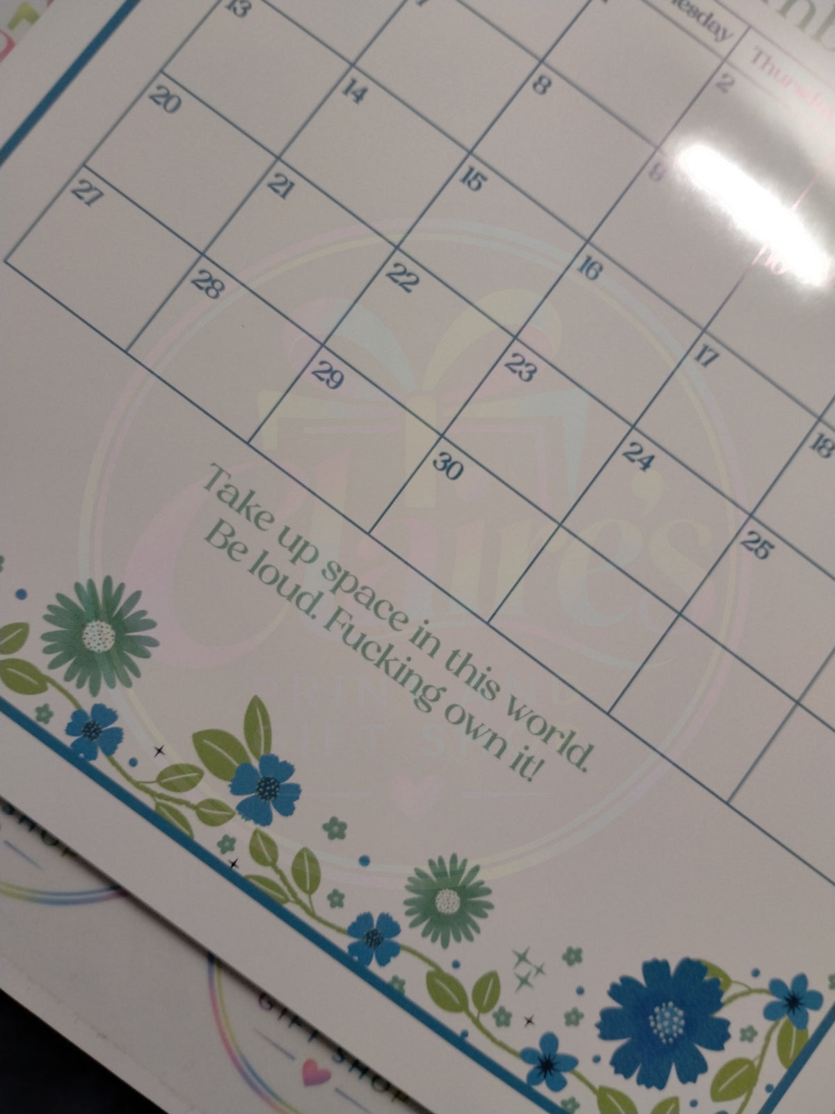 Another Year Of Fuckery 2027 A4 Calendar