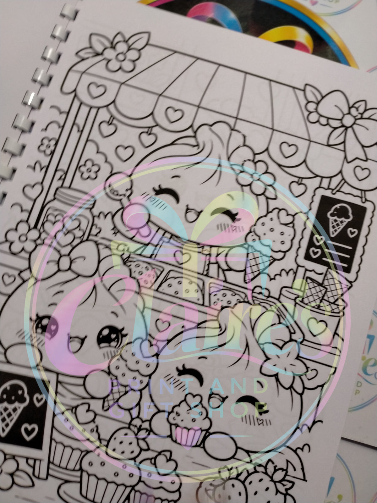 A4 Squishy Dumpling Colouring Book