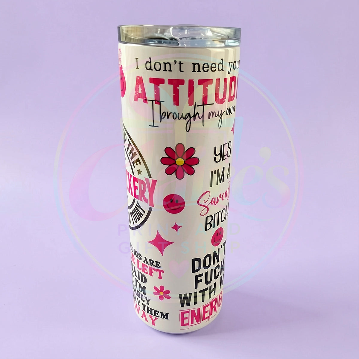 Let's Keep the Dumbfuckery to a Minimum Skinny Tumbler – 20oz